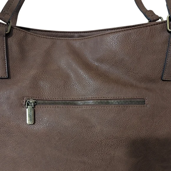 Darcy Marks London Tote Bag Purse Brown Handbag - Picture 5 of 13